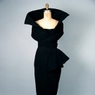DIOR COUTURE WOOL COCKTAIL DRESS, 1948