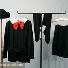 GERNREICH WOOL MINI-DRESS ENSEMBLE, 1960s