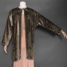 FORTUNY STENCILED VELVET COAT, VENICE, 1920-1930
