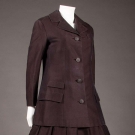 DIOR COUTURE A-LINE ENSEMBLE, PARIS, S-S 1955
